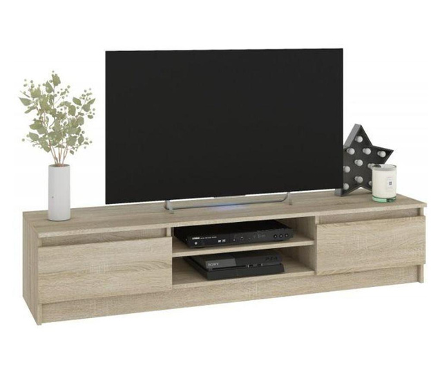 Comoda tv k160 stejar 160 x 33 x 40 cm