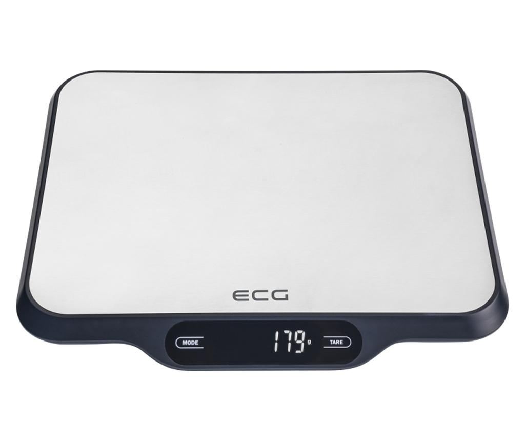 Cantar de bucatarie ECG KV 215 S, 15 Kg, functie TARA, precizie 1 g, Touch control - 2
