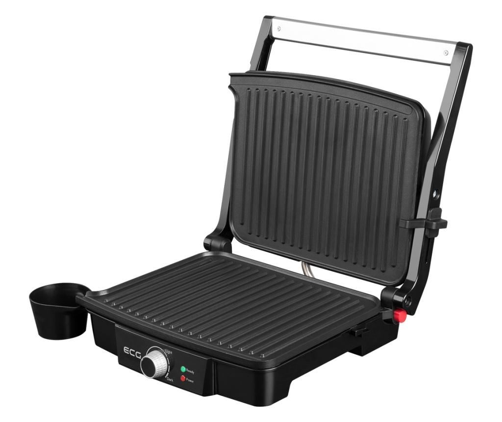 Gratar electric ECG KG 100, 2000 W, 3 tipuri de gatire - 2