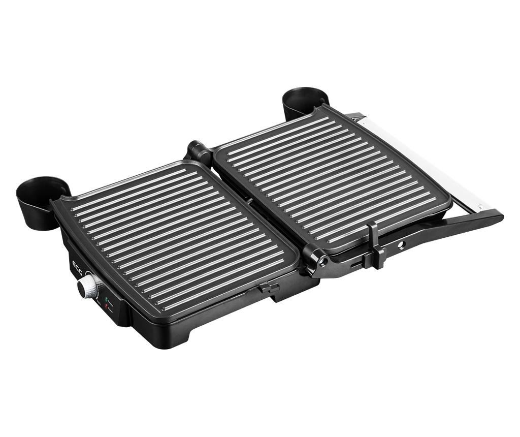 Gratar electric ECG KG 100, 2000 W, 3 tipuri de gatire - 4