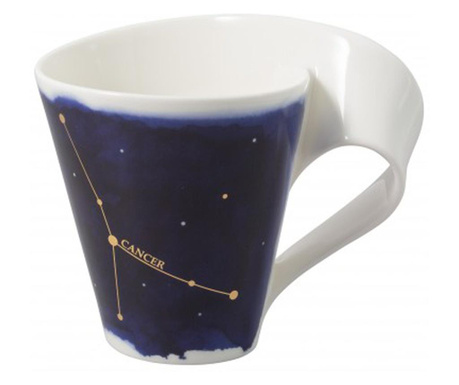 Villeroy & boch, newwave stars bögre, 300 ml, porcelán, rák (horoszkóp)