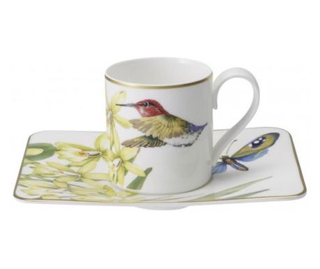 Чаша и чиния за еспресо Amazonia