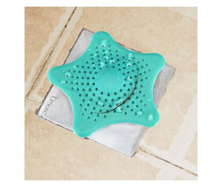Umbra starfish szilikon lefolyószűrő mosogatóhoz vagy fürdőkádhoz, 15.9 x 15.9 x 1.3 cm, kék