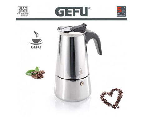 Espressor inox Emilio 6 cups Gefu-161602