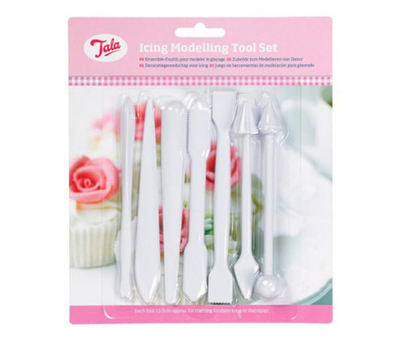 Set 7 instrumente modelat pasta de zahar pt decoruri-10A09732-TALA