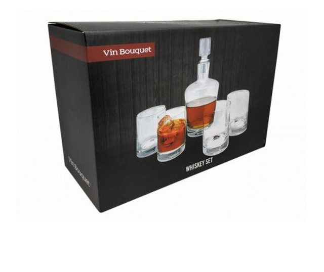 Vin bouquet whisky kancsó készlet és 4 pohár 164051