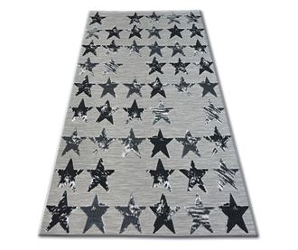 Covor Lisabona 27219/956 Stele Stea negru 120x170 cm  120x170 cm