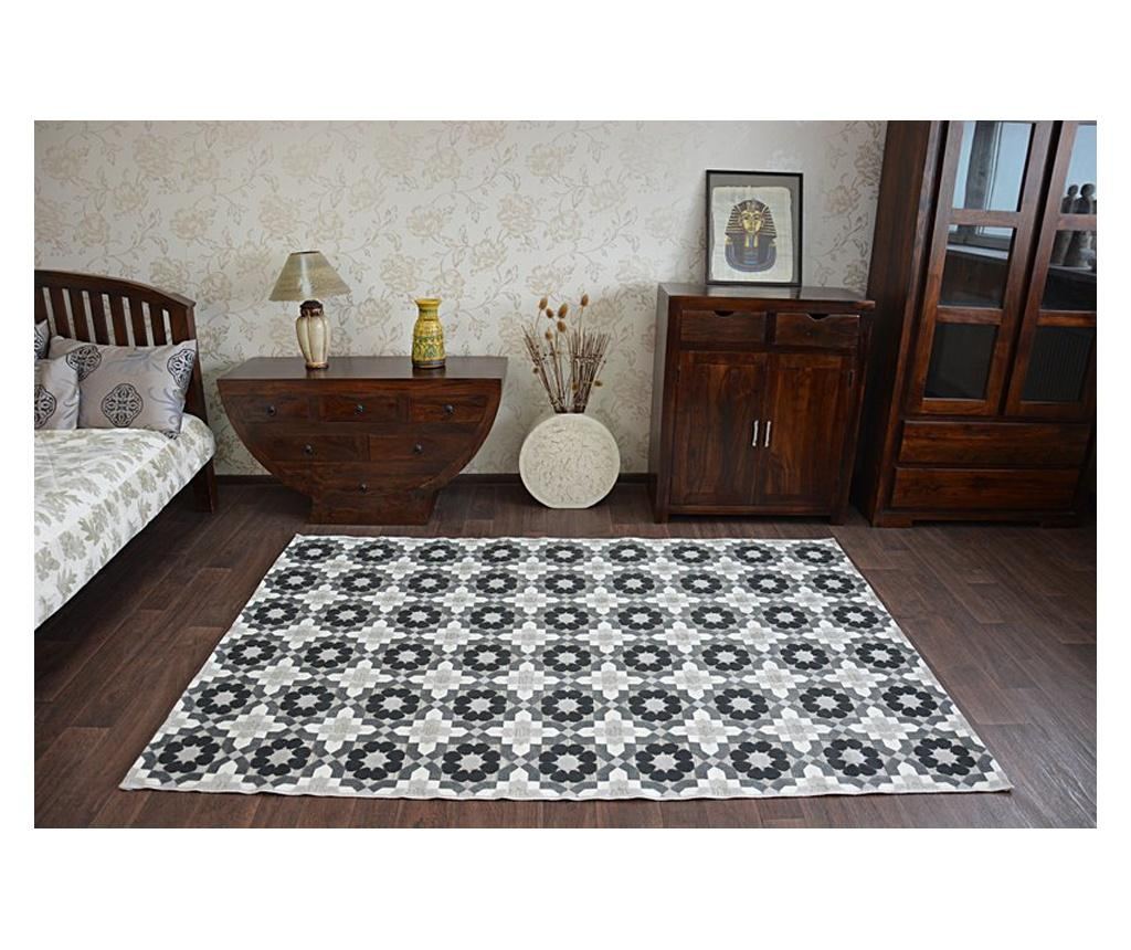 Koberec LISBOA 27206/356 Květiny Šedá 160x230 cm  160x230 cm - 2