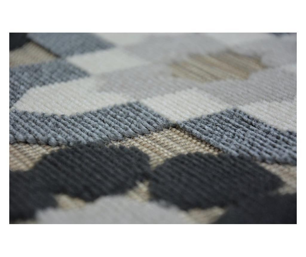 Koberec LISBOA 27206/356 Květiny Šedá 160x230 cm  160x230 cm - 4