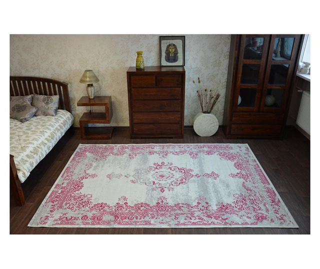 Covor Vintage Rozetă 22206/062 roz 140x200 cm  140x200 cm