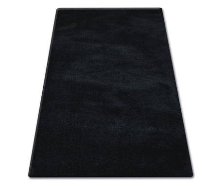 Shaggy szőnyeg micro fekete 80x150 cm 80x150 cm