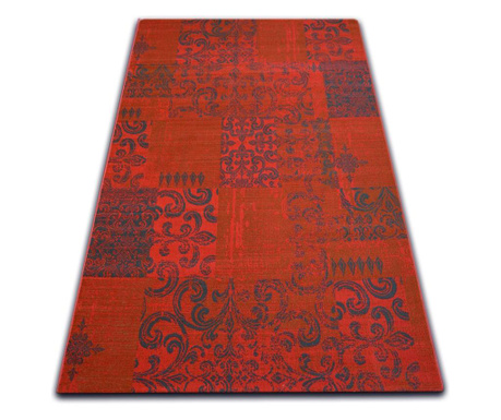 Dywan Vintage 22215/021 czerwony patchwork 200x290 cm  200x290 cm