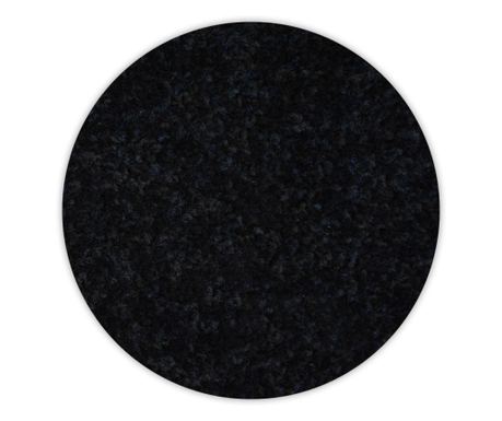 Preproga okrogla trendy 159 črna krog 200 cm  200 cm