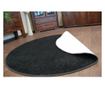 Covor rotund Trendy 159 negru cerc 200 cm 200 cm