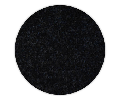 Covor rotund Trendy 159 negru cerc 100 cm