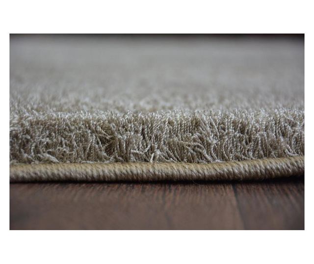 Килим кръг SHAGGY MICRO cветлобежово кръг 100 cm  100 см