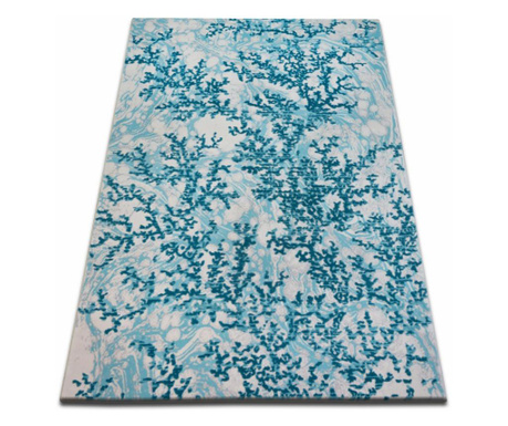 Akril beyazit szőnyeg 1813 Kék 80x150 cm 80x150 cm