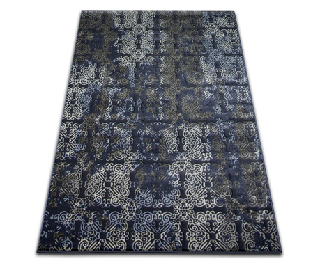 Drop jasmine szőnyeg 453 D.kék 200x290 cm 200x290 cm