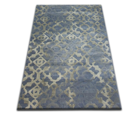 Drop jasmine szőnyeg 454 L.kék/Köd 200x290 cm 200x290 cm