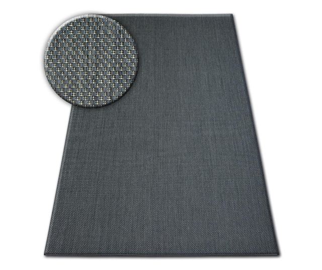 Covor sisal Flat 48663/090 negru  120x170 cm  120x170 cm