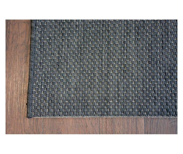 Covor sisal Flat 48663/090 negru  120x170 cm  120x170 cm