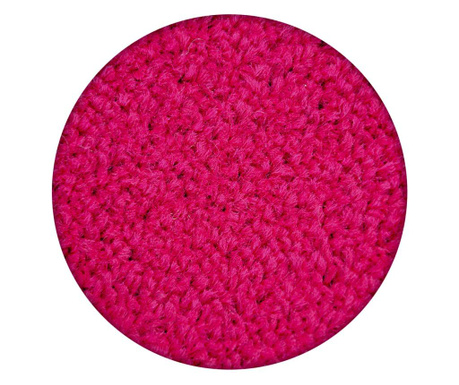 Covor rotund Eton roz cerc 100 cm