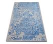 Koberec VINTAGE 22208/053 modro-šedý klasická rozeta 80x150 cm 80x150 cm