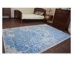 Koberec VINTAGE 22208/053 modro-šedý klasická rozeta 80x150 cm 80x150 cm