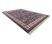 Covor Windsor 22991 ORNAMENT, CADRU, FRANJURI albastru inchis / fildeş 60x100 cm  60x100 cm