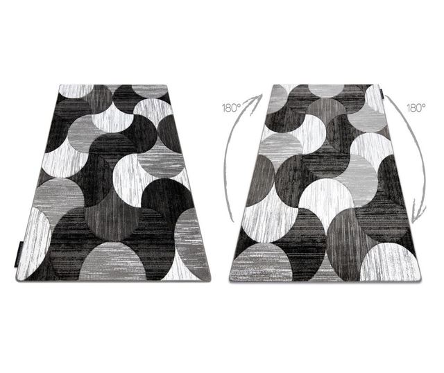 Килим ALTER Geo миди сив 140x190 cm  140x190 см