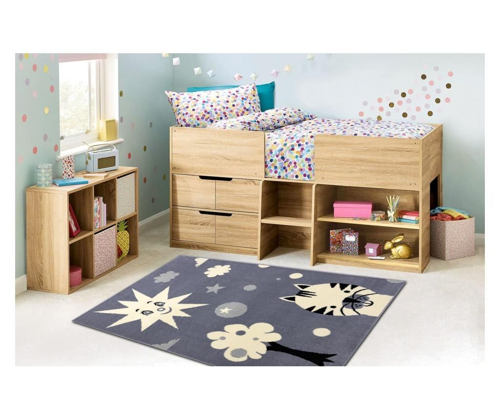 Covor BCF Flash Smile 3992 - Soare gri 140x190 cm  140x190 cm - 4