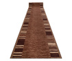 Csúszásgátló futó szőnyeg  ADAGIO barna 120x1400 cm 120x1400 cm