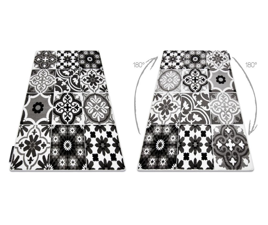 Килим ALTER Porto цветя сив 160x220 cm  160x220 см - 2