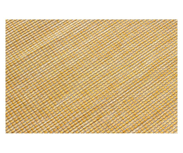 Covor SISAL PATIO 2778 țesute plate galben, aur 117x170 cm  117x170 cm