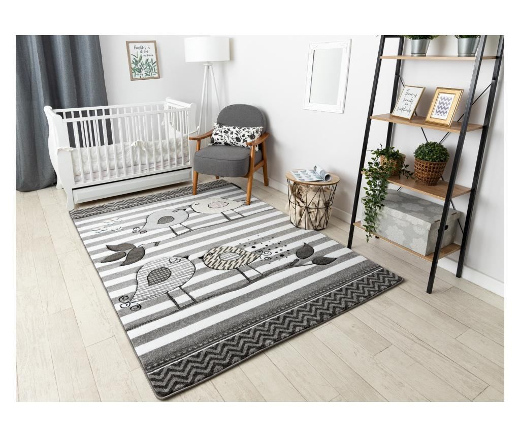 Килим PETIT птици сиво 120x170 cm  120x170 см - 4