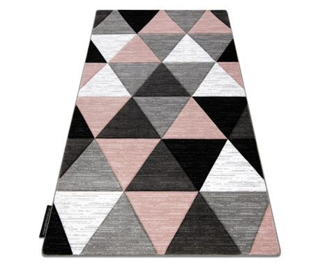 ALTER Rino Rug Triangles Pink 140x190 cm