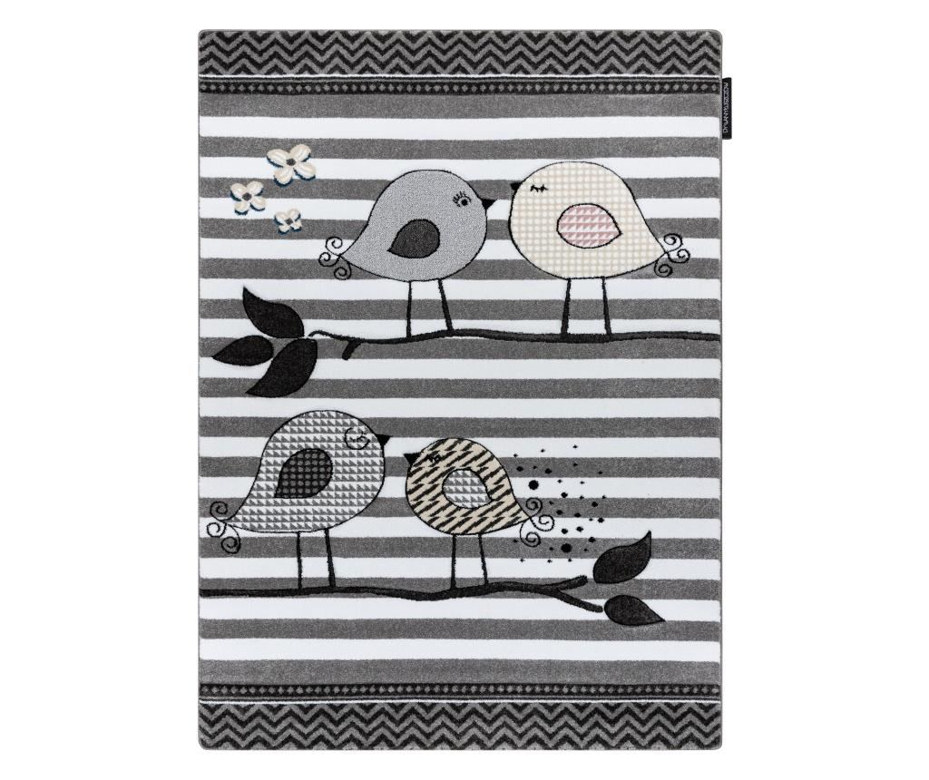 Килим PETIT птици сиво 180x270 cm  180x270 см - 2