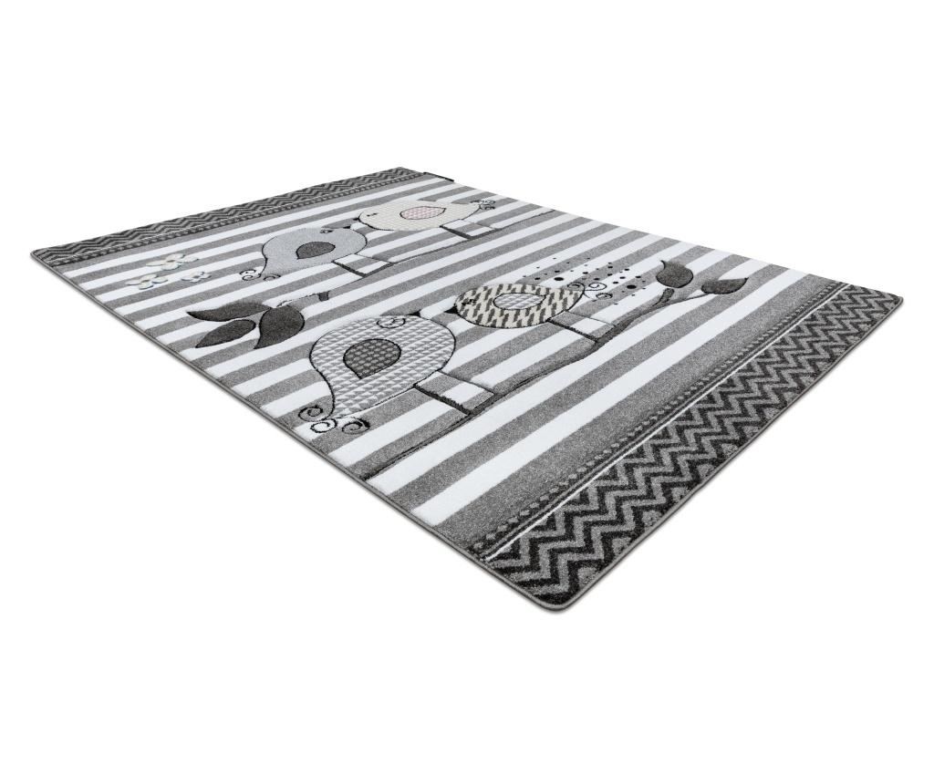 Килим PETIT птици сиво 180x270 cm  180x270 см - 3