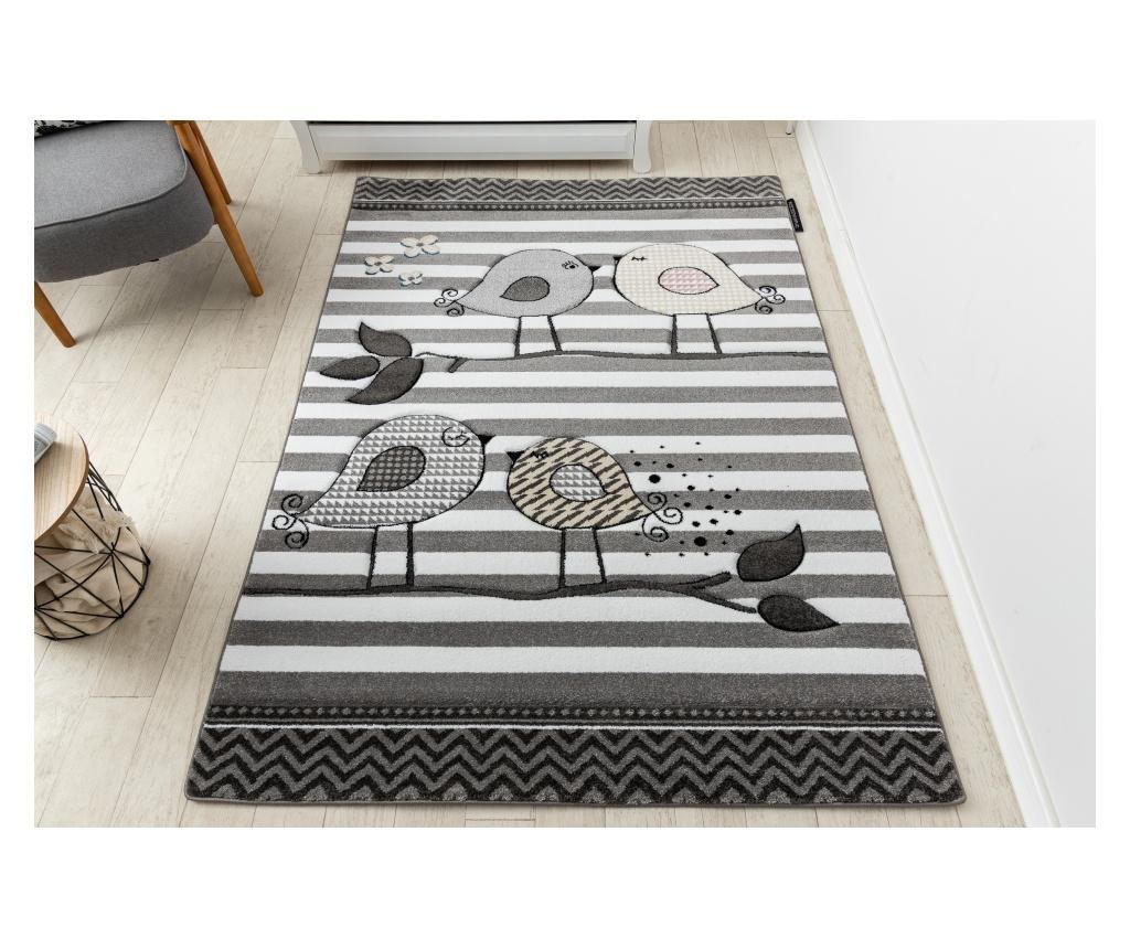 Килим PETIT птици сиво 180x270 cm  180x270 см - 5