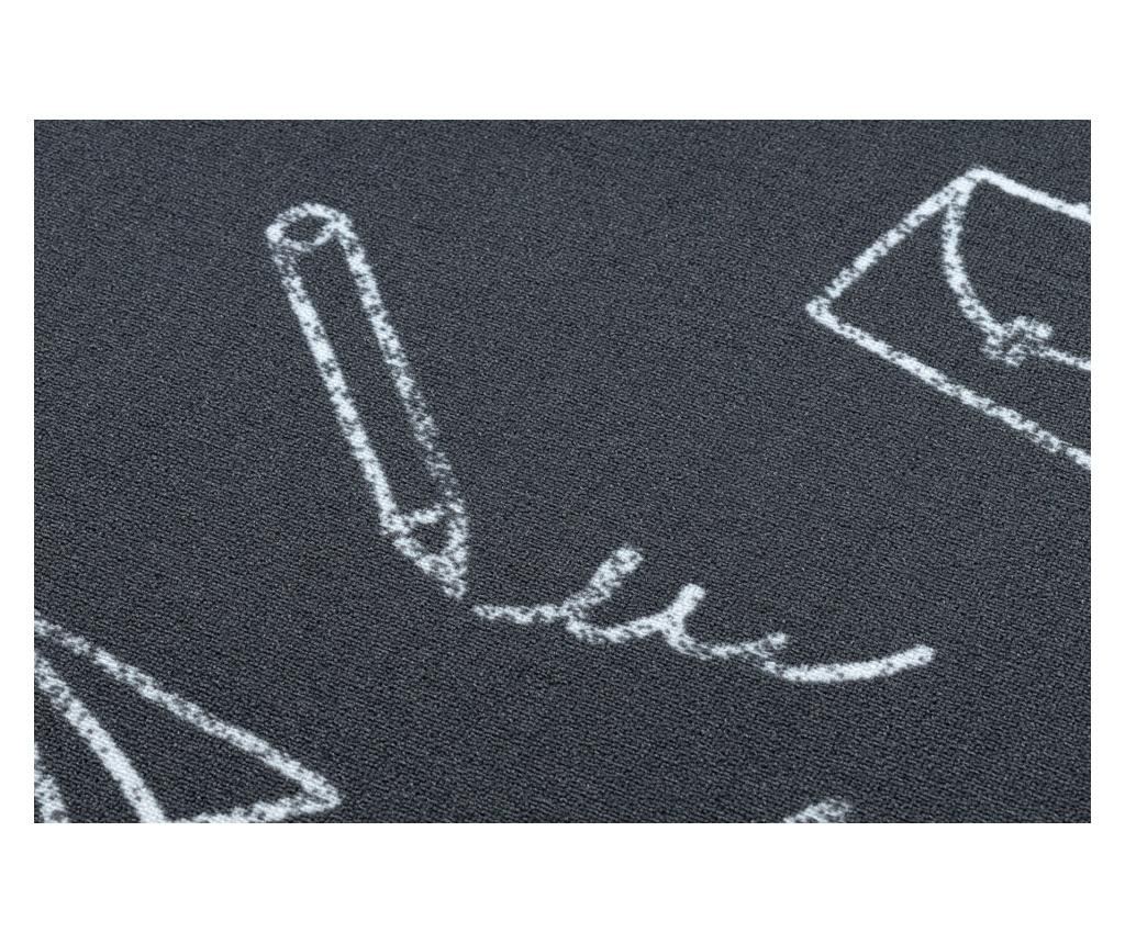 килим за деца SCHOOL училище сив 100x150 cm  100x150 см - 5