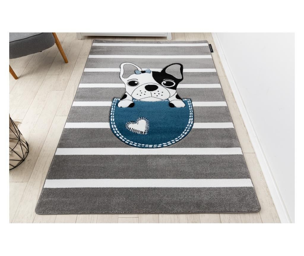 Килим PETIT BULLDOG сиво 180x270 cm  180x270 см - 4