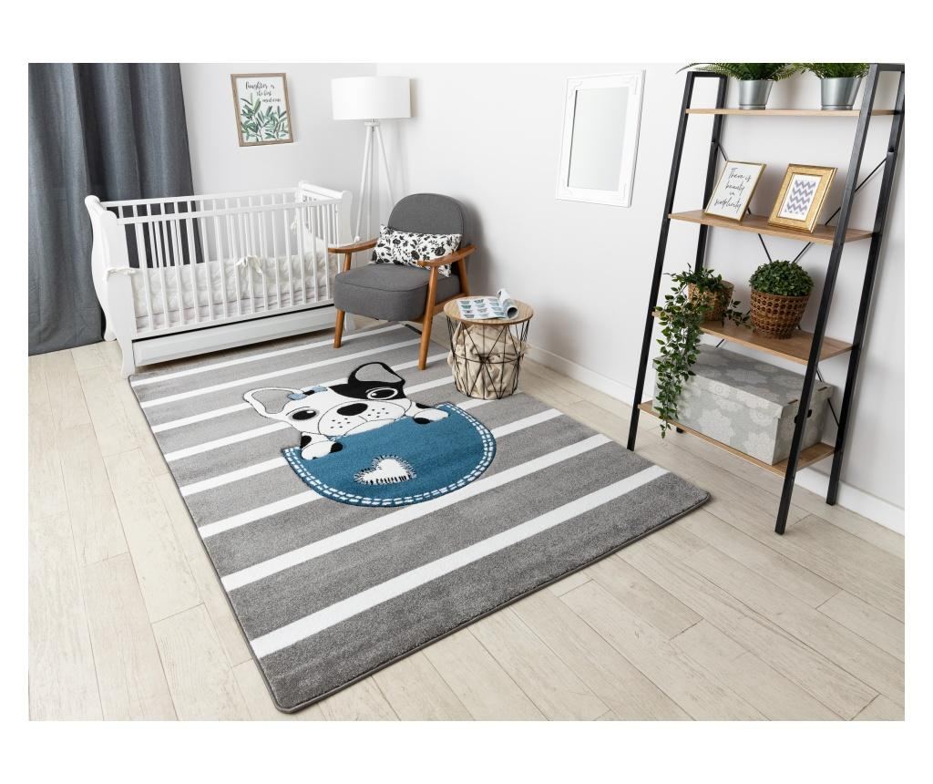 Килим PETIT BULLDOG сиво 180x270 cm  180x270 см - 5