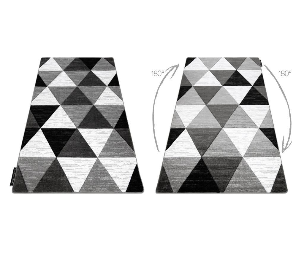 Килим ALTER Rino триъгълници сив 160x220 cm  160x220 см - 2