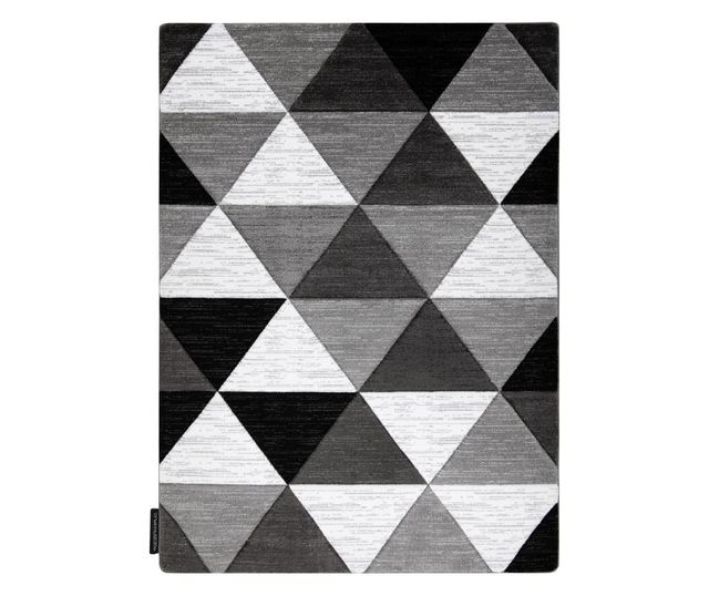Килим ALTER Rino триъгълници сив 160x220 cm  160x220 см