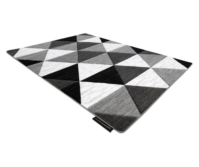 Килим ALTER Rino триъгълници сив 160x220 cm  160x220 см