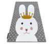Килим PETIT BUNNY Заек сиво 120x170 cm  120x170 см thumbnail 1