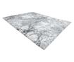 Килим AKRYL VALENCIA 073 мрамор светло сив / тъмно сив 80x150 cm  80x150 см