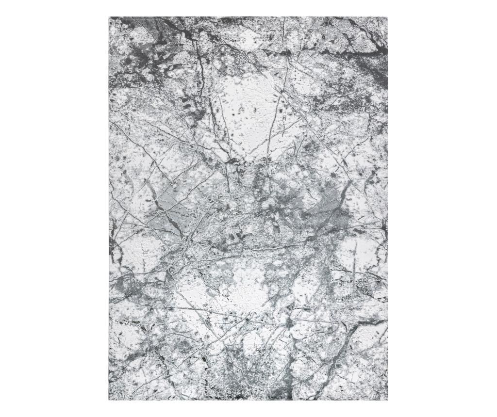 Килим AKRYL VALENCIA 073 мрамор светло сив / тъмно сив 80x150 cm  80x150 см - 4