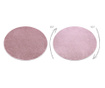 Covor rotund SANTA FE roz roșu 60 simplu, culoare, solidă cerc 150 cm