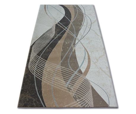 Килим ARGENT – W4807 вълни екрю/кафяво 160x220 cm  160x220 см